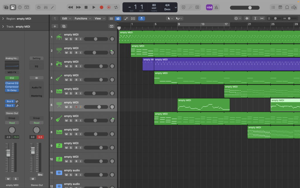 Logic Pro Song 4